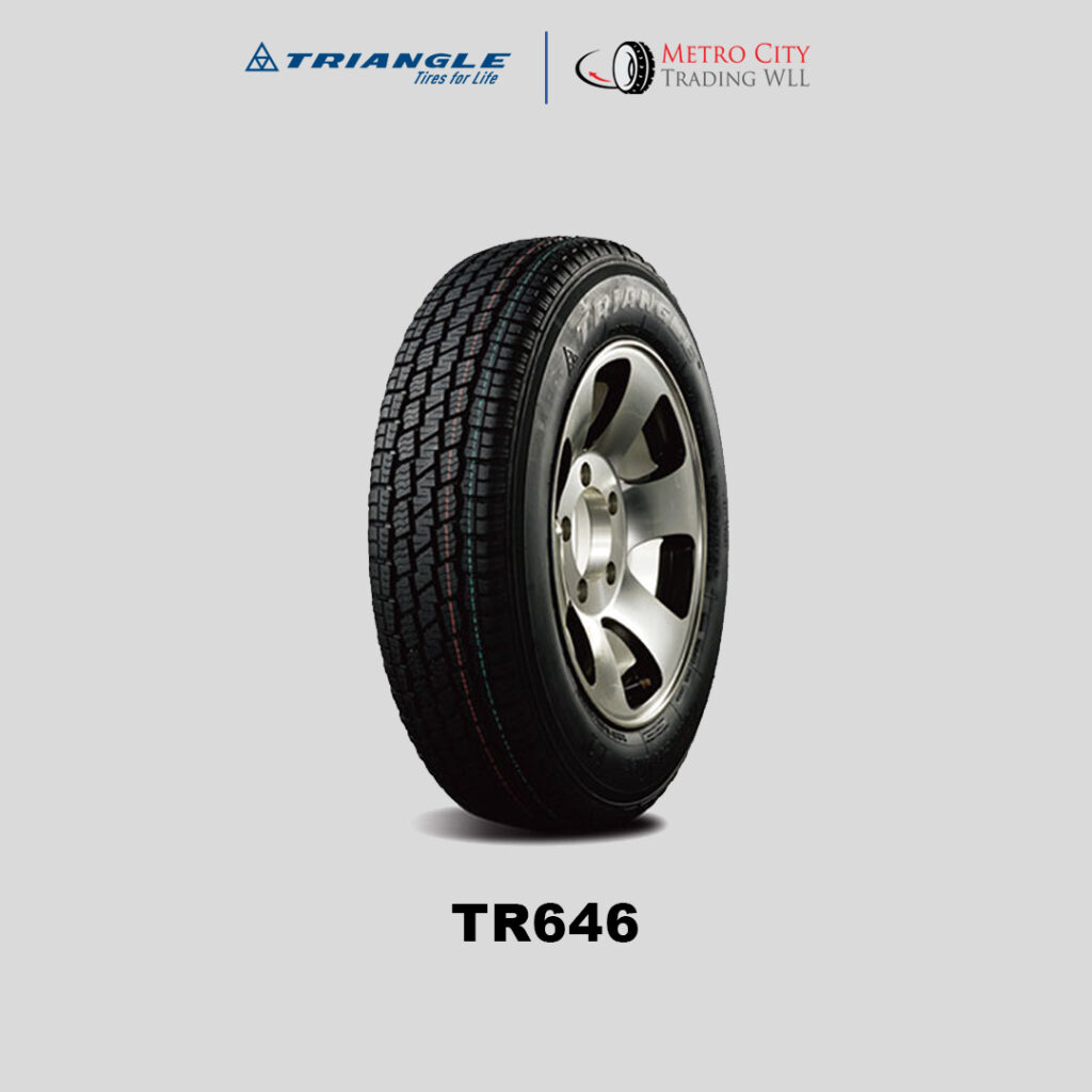 Triangle TR646 LTR tyres for tough road condition. HIgh loading capacity, braking and handling performance.